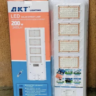 200W AKT Solar Street Light Price in Nigeria Nature Solar Global Limited 🇳🇬 2