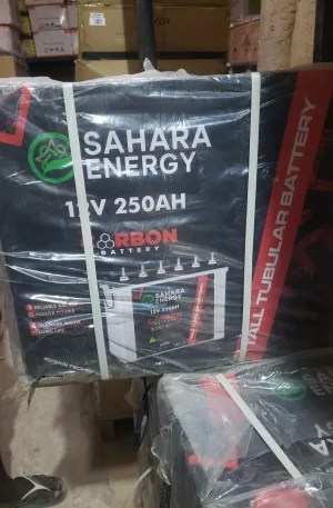 12V 250Ah Sahara Tubular Battery Price in Nigeria Nature Solar Global Limited 🇳🇬