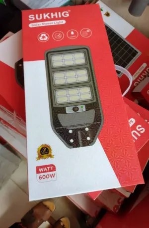 600W Sukhig Solar Power Street Lights Price in Nigeria Nature Solar Global Limited 🇳🇬