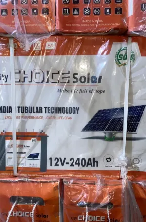 12V 240Ah City Choice Solar Tubular Battery Price in Nigeria Nature Solar Global Limited 🇳🇬