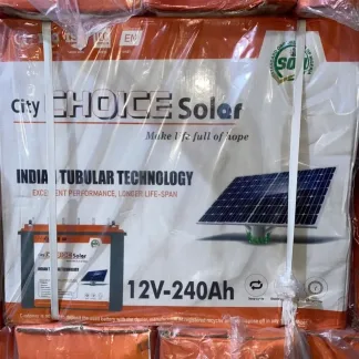 12V 240Ah City Choice Solar Tubular Battery Price in Nigeria Nature Solar Global Limited 🇳🇬