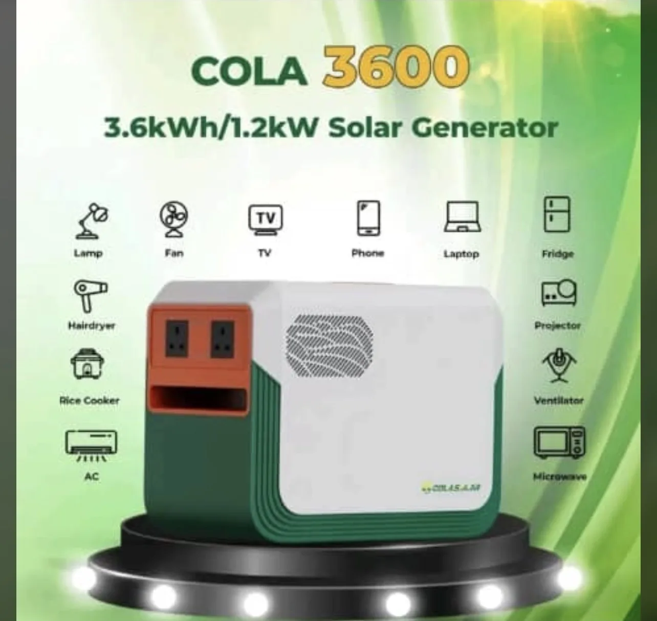 Cola 3600 Solar Generator Price in Nigeria 4 Cola 3600 Solar Generator Price in Nigeria Nature Solar Global Limited 4