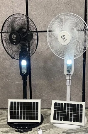 Leku Solar Rechargeable Standing Fan With MP3 Bluetooth Price in Nigeria Nature Solar Global Limited 🇳🇬