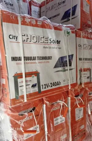 12V 240Ah City Choice Solar Tubular Battery Price in Nigeria Nature Solar Global Limited 🇳🇬 2