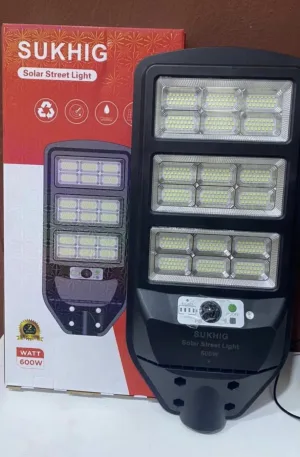 600W Sukhig Solar Power Street Lights Price in Nigeria Nature Solar Global Limited 🇳🇬