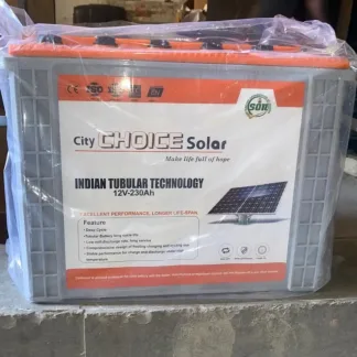 12V 230Ah City Choice Solar Tubular Battery Price in Nigeria Nature Solar Global Limited 🇳🇬