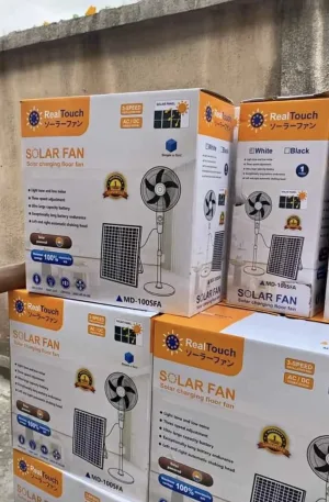 Real Touch Solar Fan Price in Nigeria Nature Solar Global Limited 🇳🇬