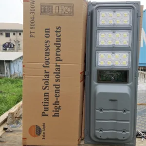 300W Putian Solar Street Light Price in Nigeria Nature Solar Global Limited 🇳🇬