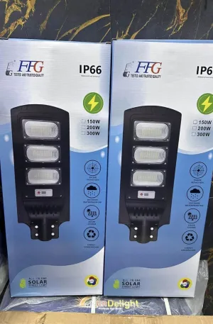 FFG Solar Street Light Price in Nigeria Nature Solar Global Limited 🇳🇬