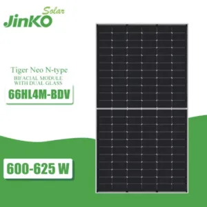 Jinko Tiger Neo N-type BiFacial Module 600W to 625W Price in Nigeria Nature Solar Global Limited 🇳🇬
