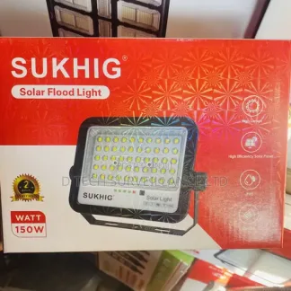 Sukhig 150W Solar Flood Light Price in Nigeria Nature Solar Global Limited 🇳🇬
