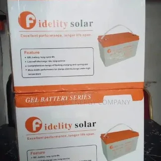 12V 120Ah Fidelity Gel Solar Battery Price in Nigeria Nature Solar Global Limited 🇳🇬