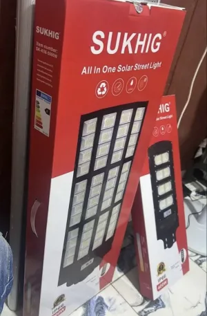5000W Sukhig Solar Street Light Price in Nigeria Nature Solar Global Limited 🇳🇬