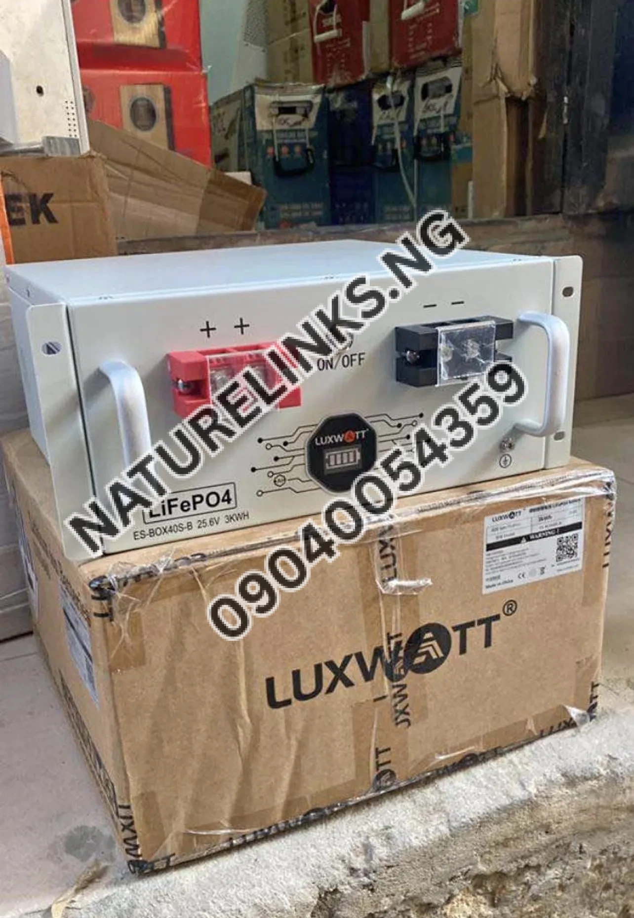 LuxWatt 3KWH Lithium Battery Price in Nigeria 5 LuxWatt 3KWH Lithium Battery Price in Nigeria Nature Solar Global Limited 5