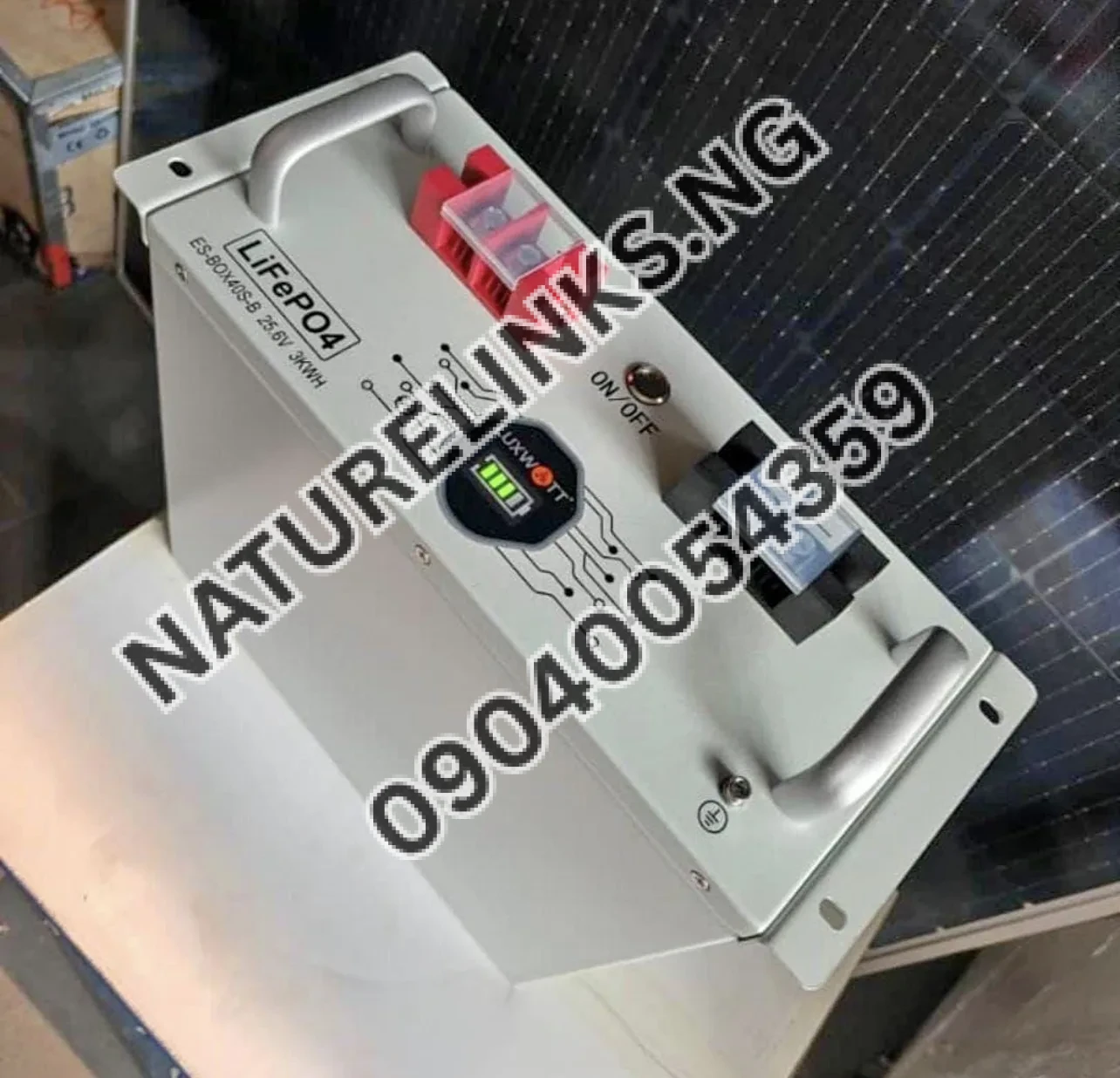 LuxWatt 3KWH Lithium Battery Price in Nigeria 4 LuxWatt 3KWH Lithium Battery Price in Nigeria Nature Solar Global Limited 4
