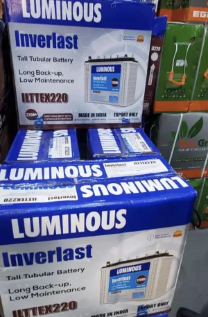 Luminous 220Ah Tubular Battery Price in Nigeria Nature Solar Global Limited 🇳🇬