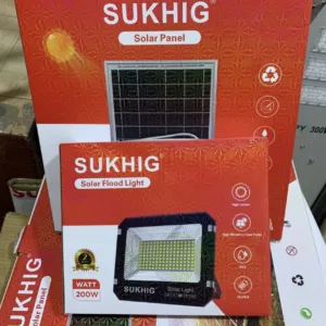 Sukhig 200W Solar Flood Light Price in Nigeria Sukhig 200W Solar Flood Light Price in Nigeria Nature Solar Global Limited π³π¬