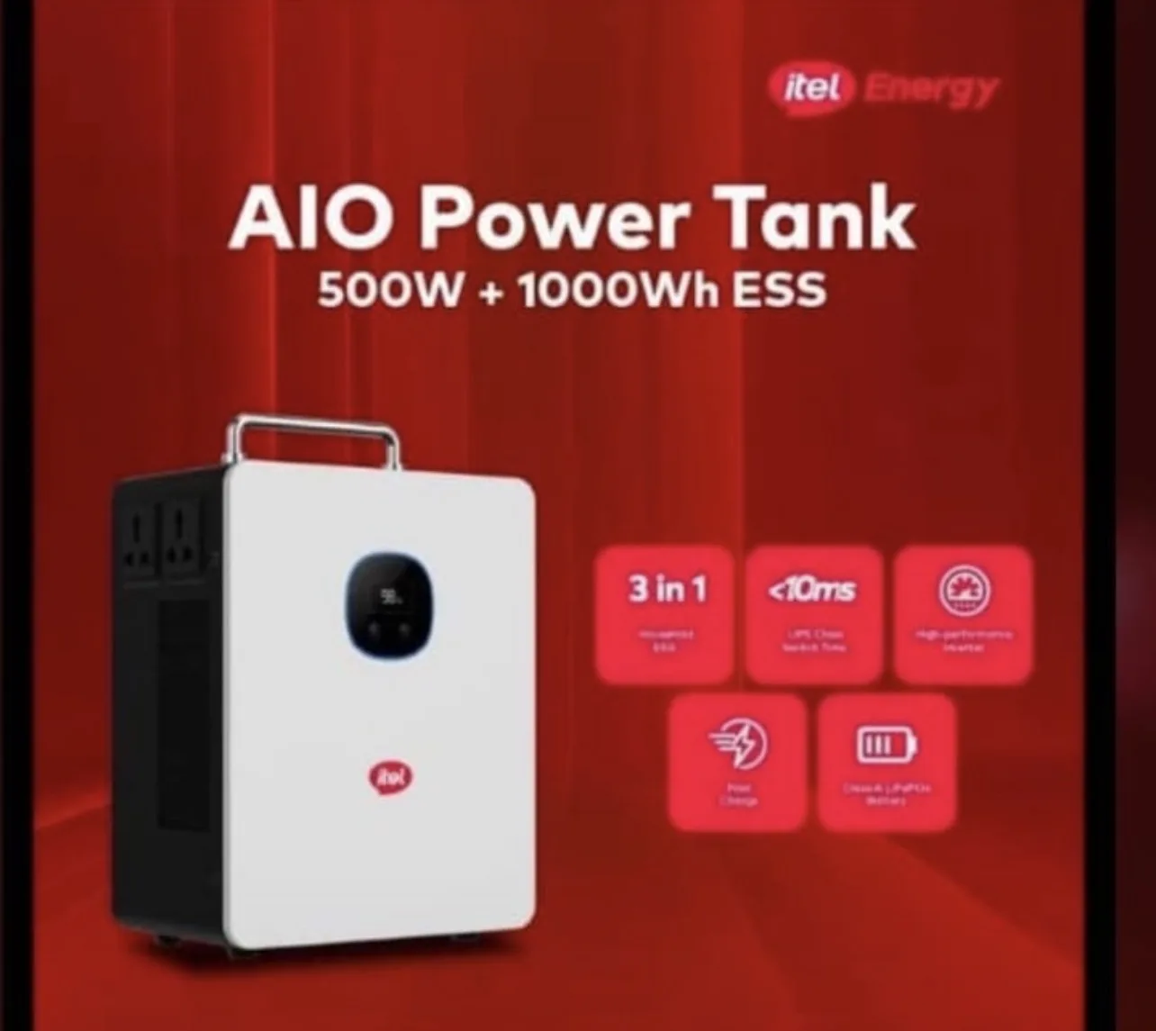 1kwh Itel Power Tank Solar Generator Price in Nigeria 1kwh Itel Power Tank Solar Generator Price in Nigeria Nature Solar Global Limited