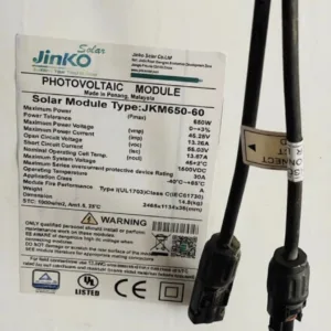 650W Watts Jinko Solar Panel (JKM650-60) Price in Nigeria 2 650W Watts Jinko Solar Panel (JKM650-60) Price in Nigeria Nature Solar Global Limited π³π¬ 2