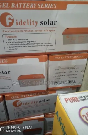 12V 220Ah Fidelity Gel Solar Battery Price in Nigeria Nature Solar Global Limited 🇳🇬
