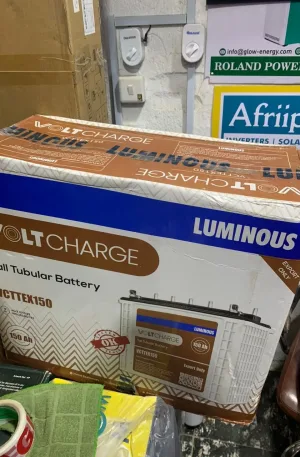 12V 150Ah Luminous Tubular Battery Price in Nigeria Nature Solar Global Limited 🇳🇬