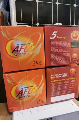 AFO Auto Fire Extinguisher Price in Nigeria Nature Solar Global Limited 🇳🇬