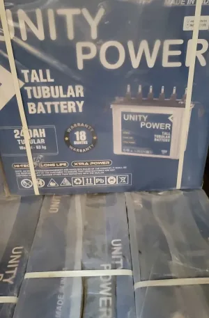 Unity Power 240Ah Tubular Battery Price in Nigeria Nature Solar Global Limited 🇳🇬
