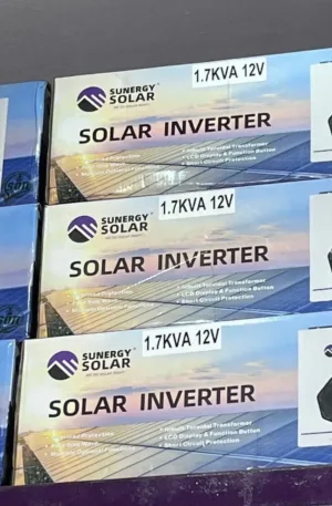 12V 1.7KVA Sunergy Solar Inverter Price in Nigeria Nature Solar Global Limited 🇳🇬