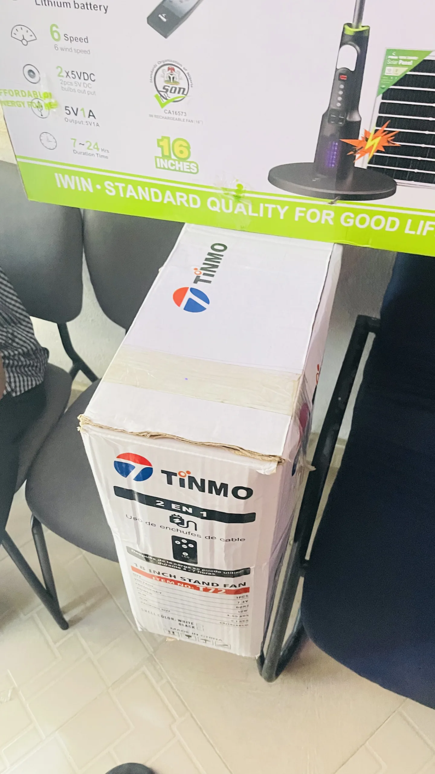 Tinmo Rechargeable Fan Price in Nigeria 4 Tinmo Rechargeable Fan Price in Nigeria Nature Solar Global Limited π³π¬ 4