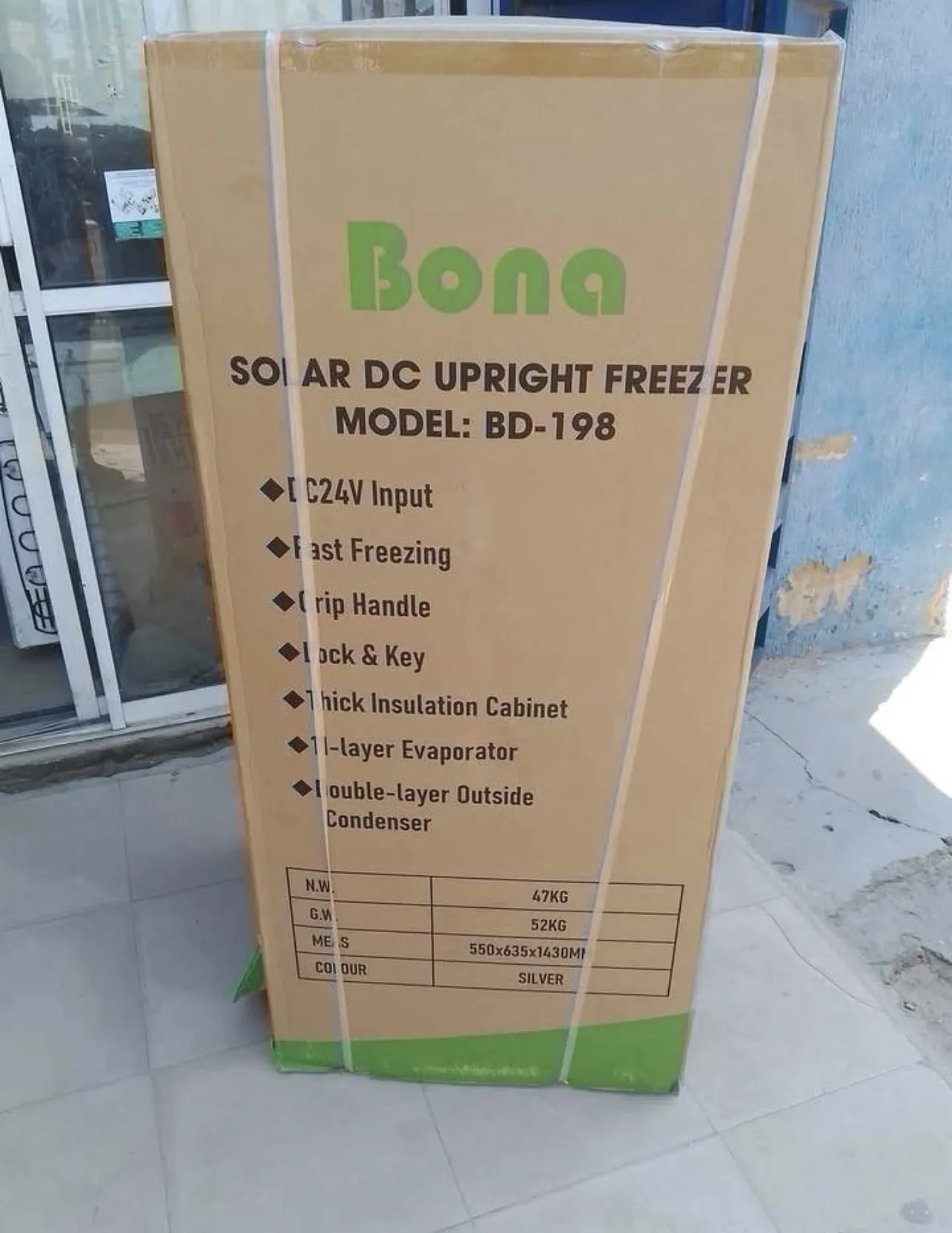 198L Bona Solar DC Upright Freezer Price in Nigeria 198L Bona Solar DC Upright Freezer Price in Nigeria Nature Solar Global Limited