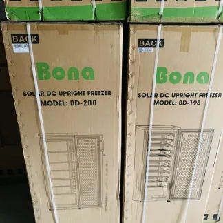 200L Bona Solar DC Upright Freezer Price in Nigeria Nature Solar Global Limited 🇳🇬