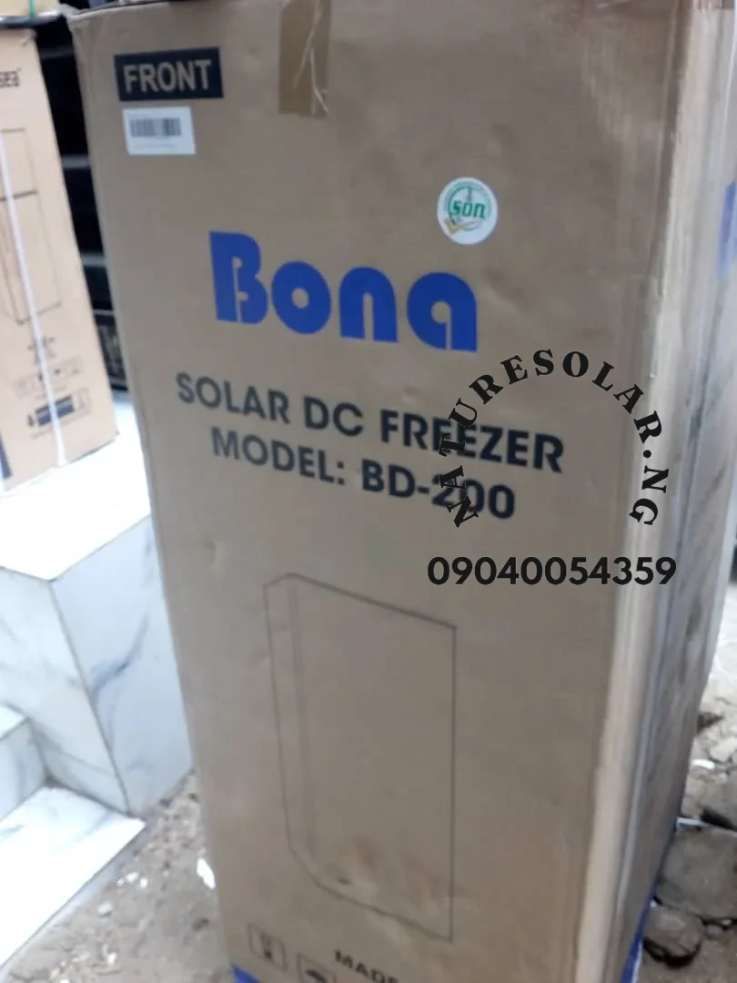 Bona DC Solar Upright Freezer (BD-200) Price in Nigeria Bona DC Solar Upright Freezer (BD-200) Price in Nigeria Nature Solar Global Limited