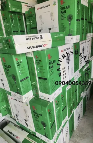 Jindian Solar Standing Fan Price in Nigeria Nature Solar Global Limited 🇳🇬
