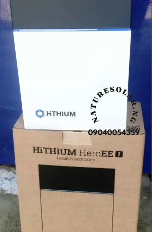 Hithium 1KWH Solar Generator Price in Nigeria Nature Solar Global Limited 🇳🇬