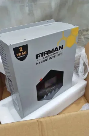 12V 1.2KVA Firman Hybrid Solar Inverter Price in Nigeria Nature Solar Global Limited 🇳🇬