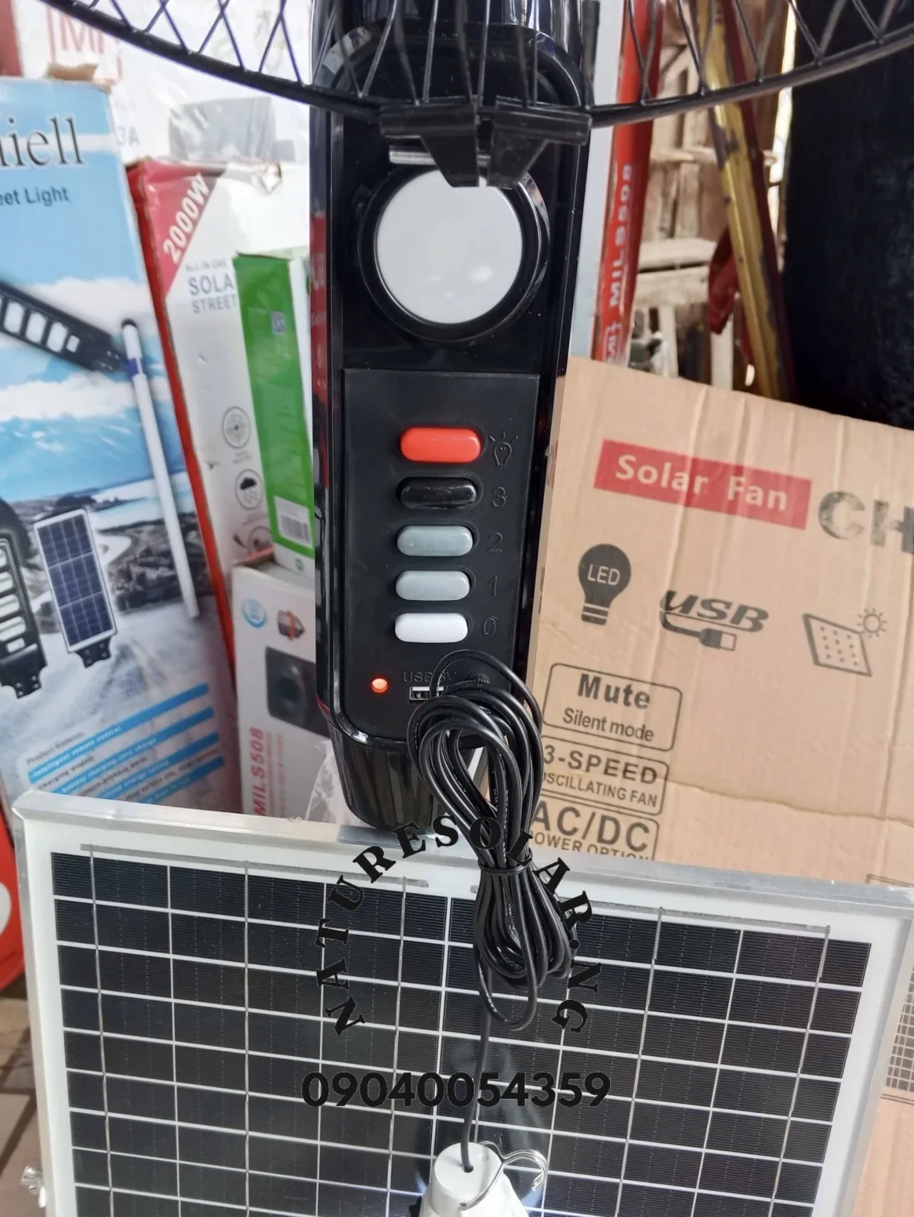 CharWeek Solar Fan + USB Light + Charging Indicator Price in Nigeria CharWeek Solar Fan + USB Light + Charging Indicator Price in Nigeria Nature Solar Global Limited
