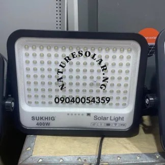 400W Sukhig Solar Flood Light Price in Nigeria Nature Solar Global Limited 🇳🇬