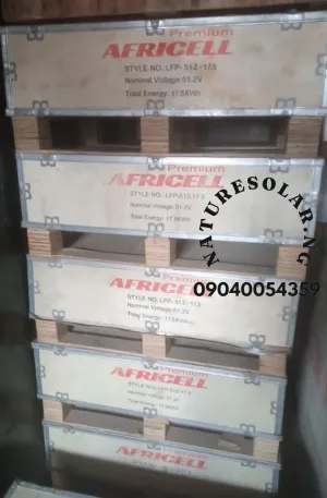 AfriCell 17.5KWH Lithium Battery Price in Nigeria AfriCell 17.5KWH Lithium Battery Price in Nigeria Nature Solar Global Limited π³π¬