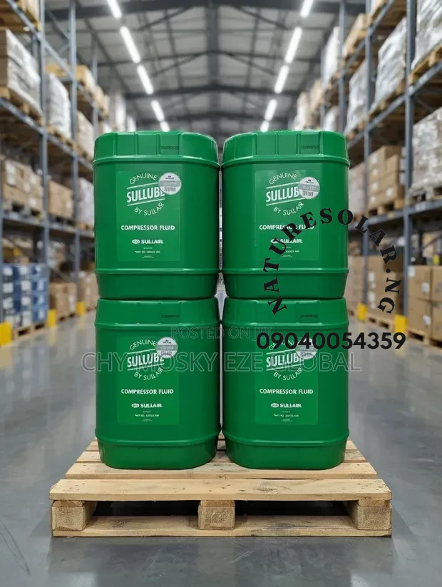 Sullube Sullair Compressor Oil Price in Nigeria (2026 Complete Industrial Guide)