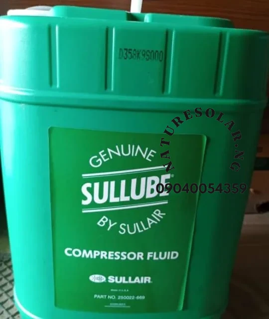Sullube Sullair Compressor Oil Price in Nigeria (2026 Complete Industrial Guide)