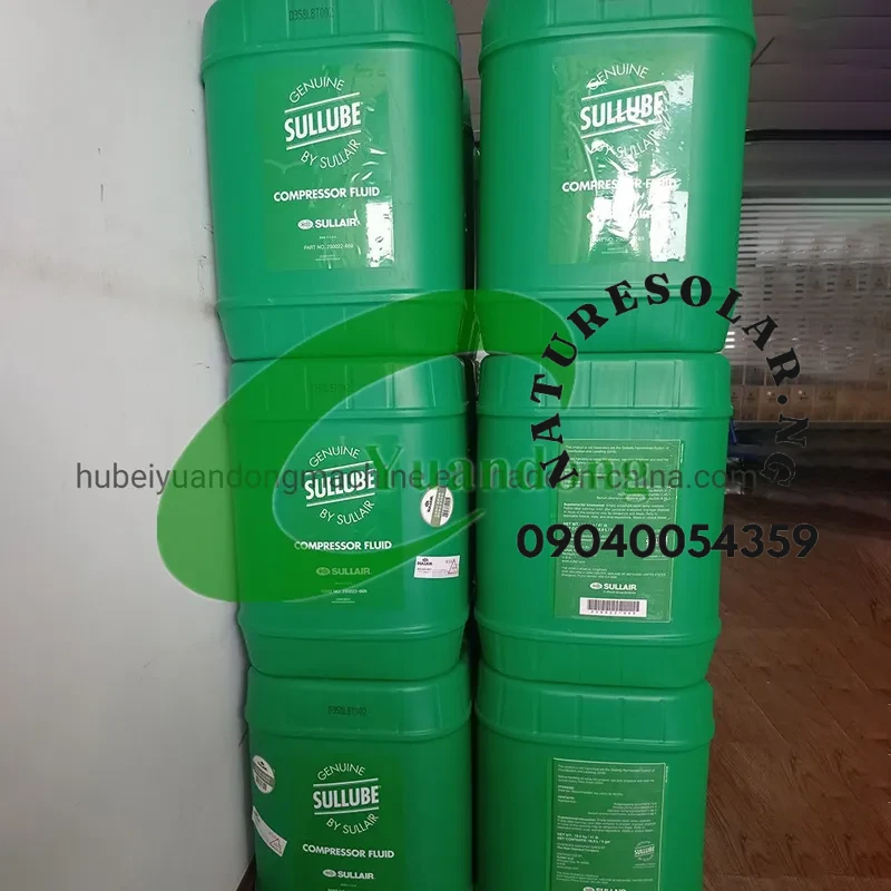 Sullube Sullair Compressor Oil Price in Nigeria (2026 Complete Industrial Guide)