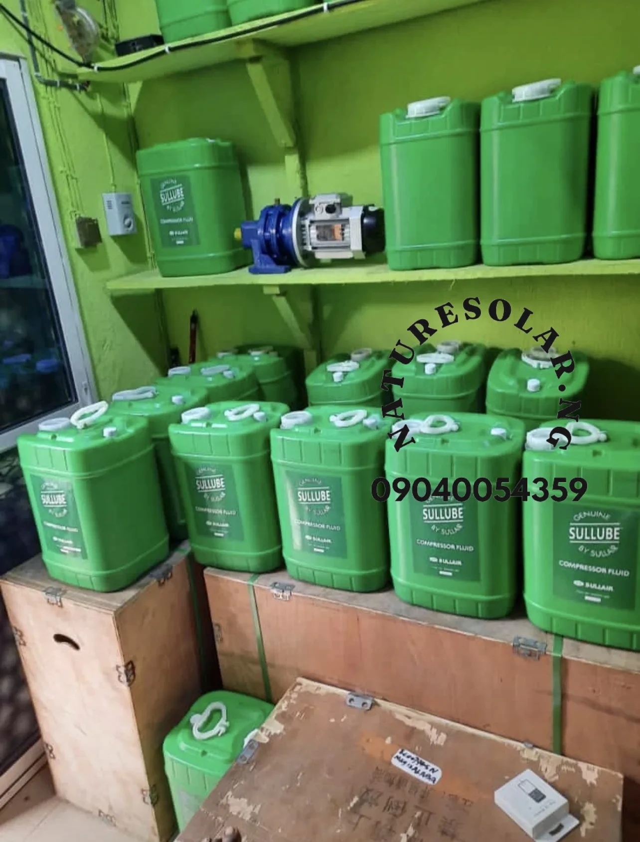 Sullair Compressor Oil Equivalent in Nigeria