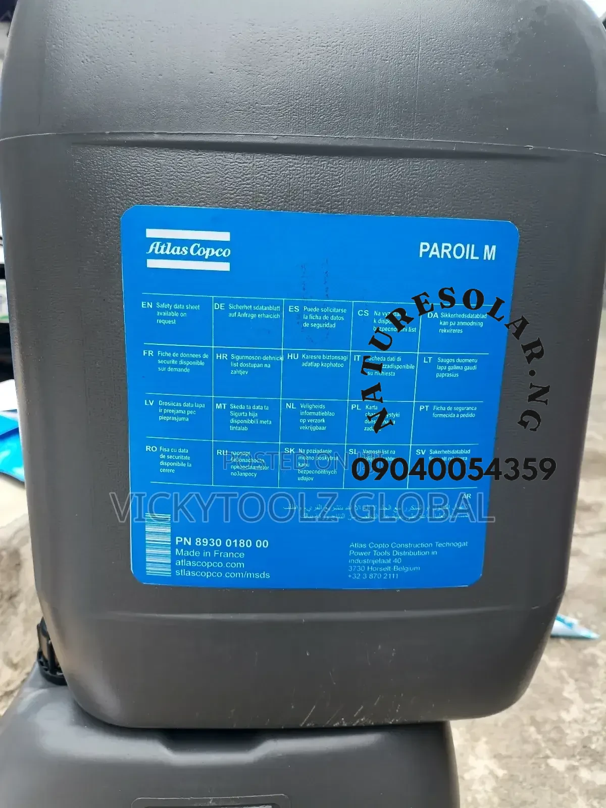Atlas Copco Paroil M Price in Nigeria Price in Nigeria 4 Atlas Copco Paroil M Price in Nigeria Price in Nigeria Nature Solar Global Limited π³π¬ 4