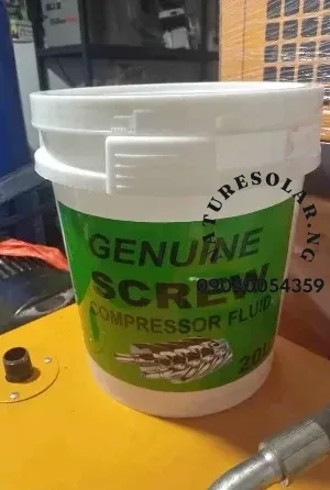 Genuine Screw Compressor Fluid Price in Nigeria Nature Solar Global Limited 🇳🇬