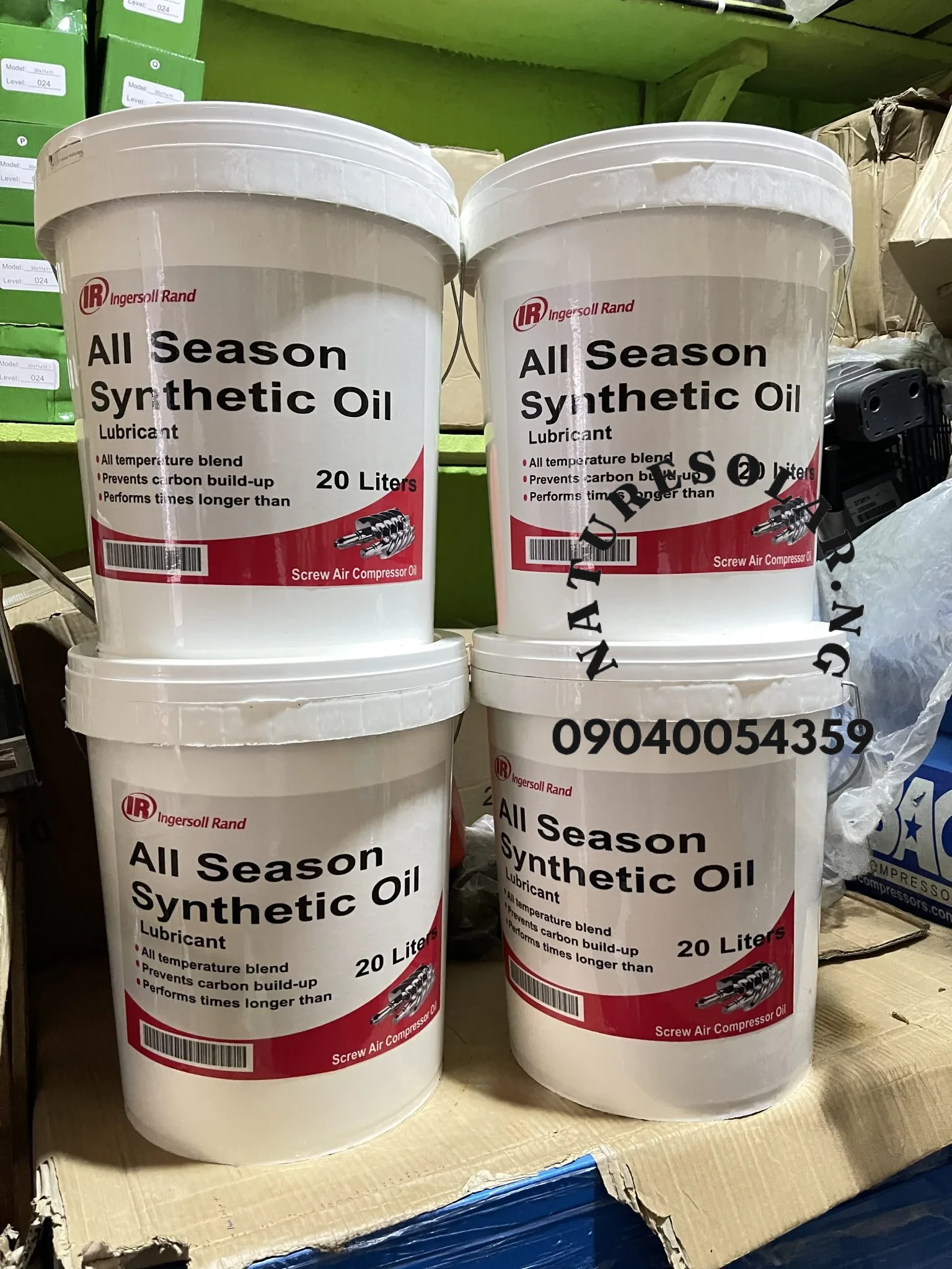 Ingersoll Rand All Season Synthetic Oil Lubricant Price in Nigeria Ingersoll Rand All Season Synthetic Oil Lubricant Price in Nigeria Nature Solar Global Limited