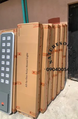 120W Putian Solar Street Light Price in Nigeria Nature Solar Global Limited 🇳🇬