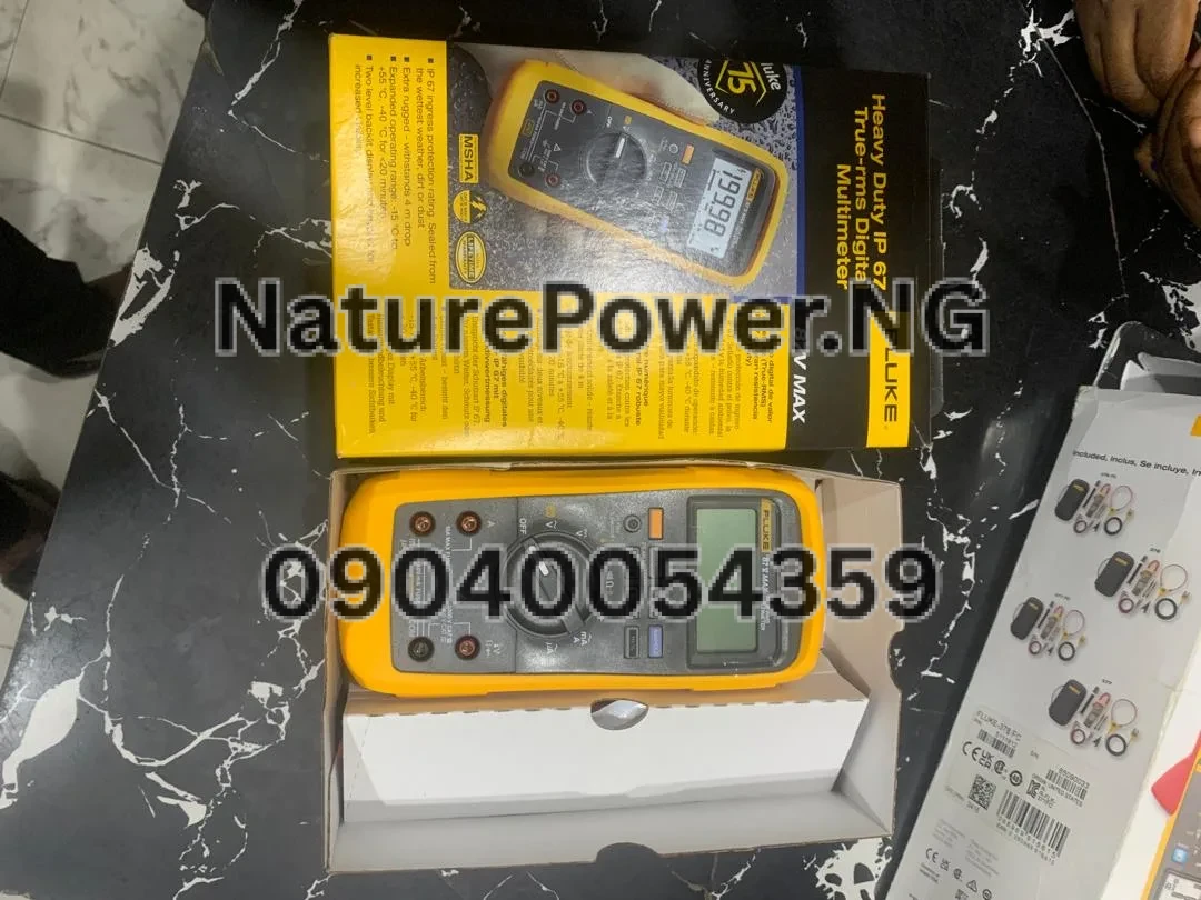Fluke 87V Max Heavy Duty IP67 True-RMS Digital Multimeter Price in Nigeria 4 Fluke 87V Max Heavy Duty IP67 True-RMS Digital Multimeter Price in Nigeria Nature Solar Global Limited 4