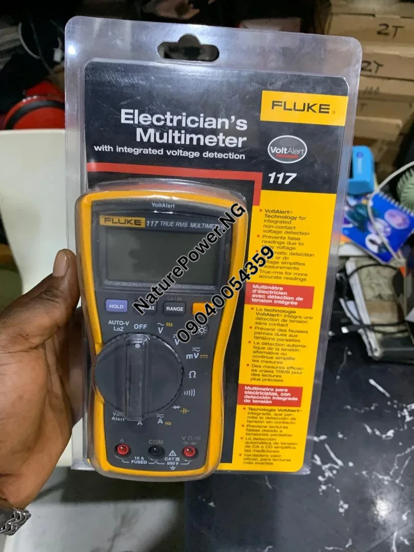 Fluke 117 Electricianâs Multimeter Price in Nigeria 2 Fluke 117 Electricianâs Multimeter Price in Nigeria Nature Solar Global Limited 2
