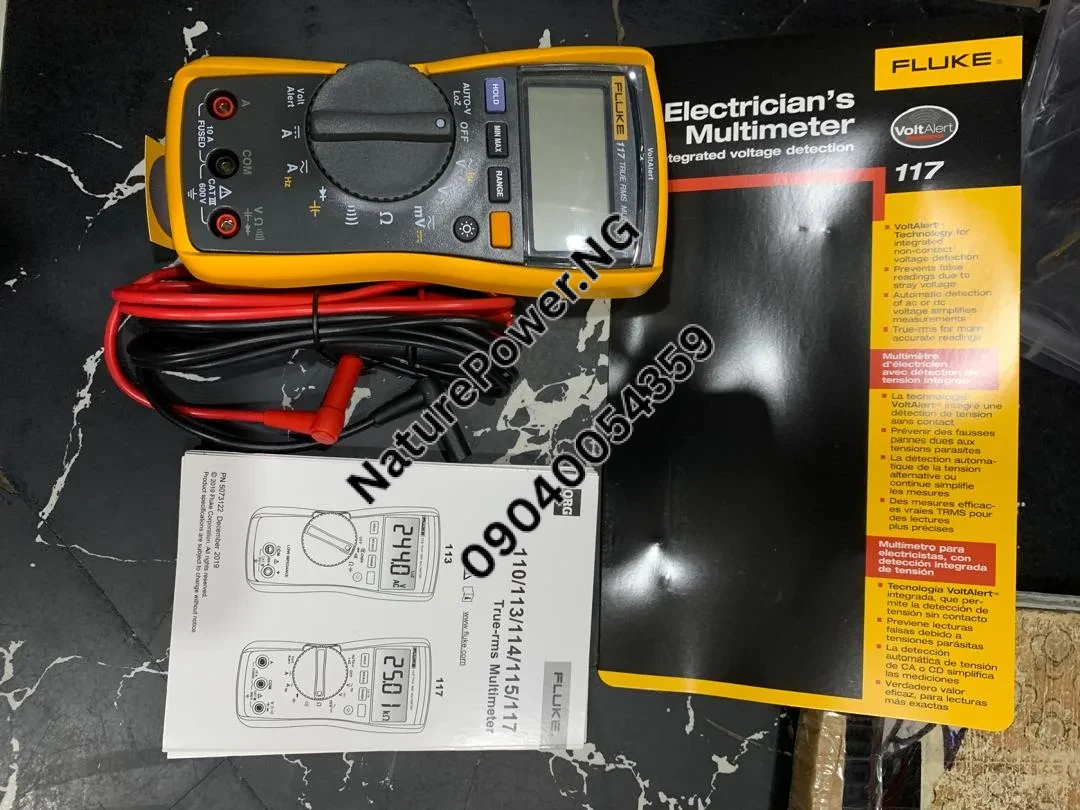 Fluke 117 Electricianâs Multimeter Price in Nigeria 3 Fluke 117 Electricianâs Multimeter Price in Nigeria Nature Solar Global Limited 3