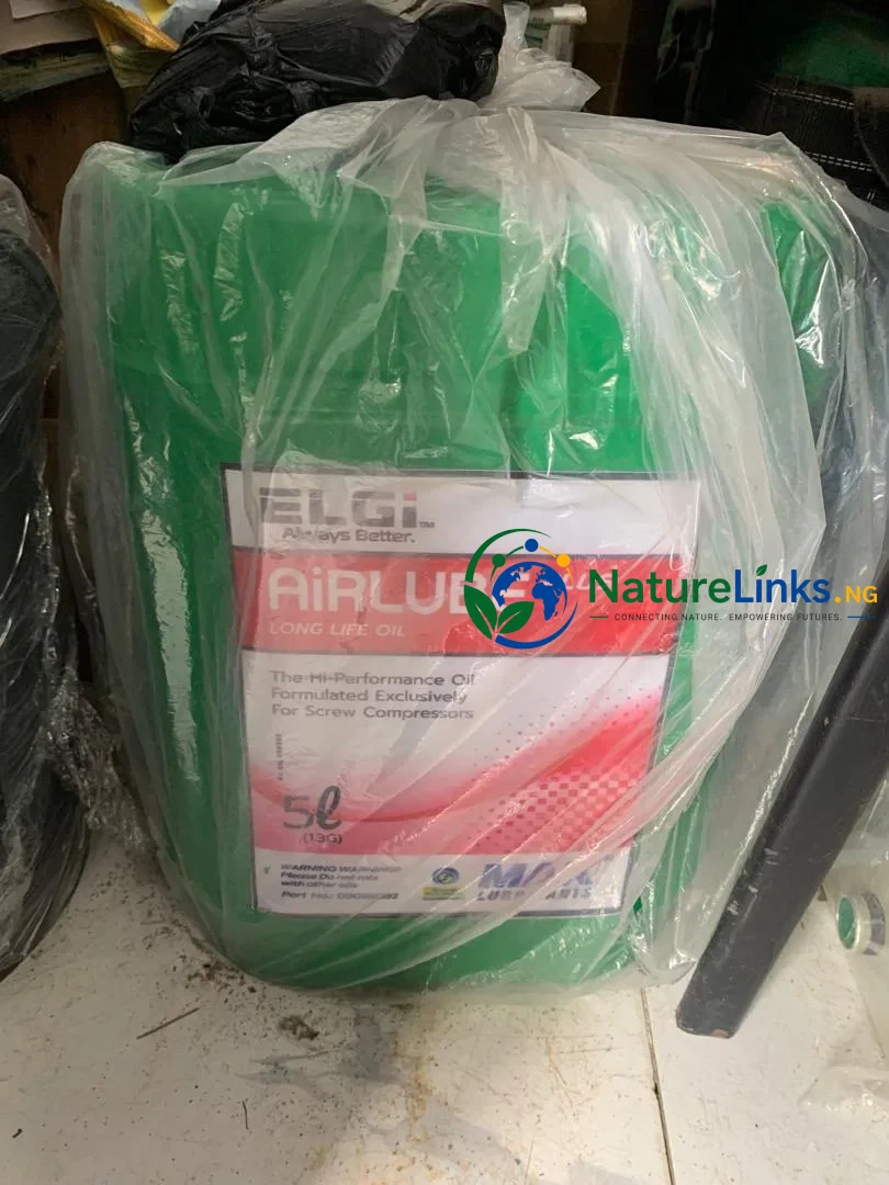 ELGi AIRLUBE PLUS SCREW COMPRESSOR OIL Price in Nigeria 2 ELGi AIRLUBE PLUS SCREW COMPRESSOR OIL Price in Nigeria Nature Solar Global Limited π³π¬ 2
